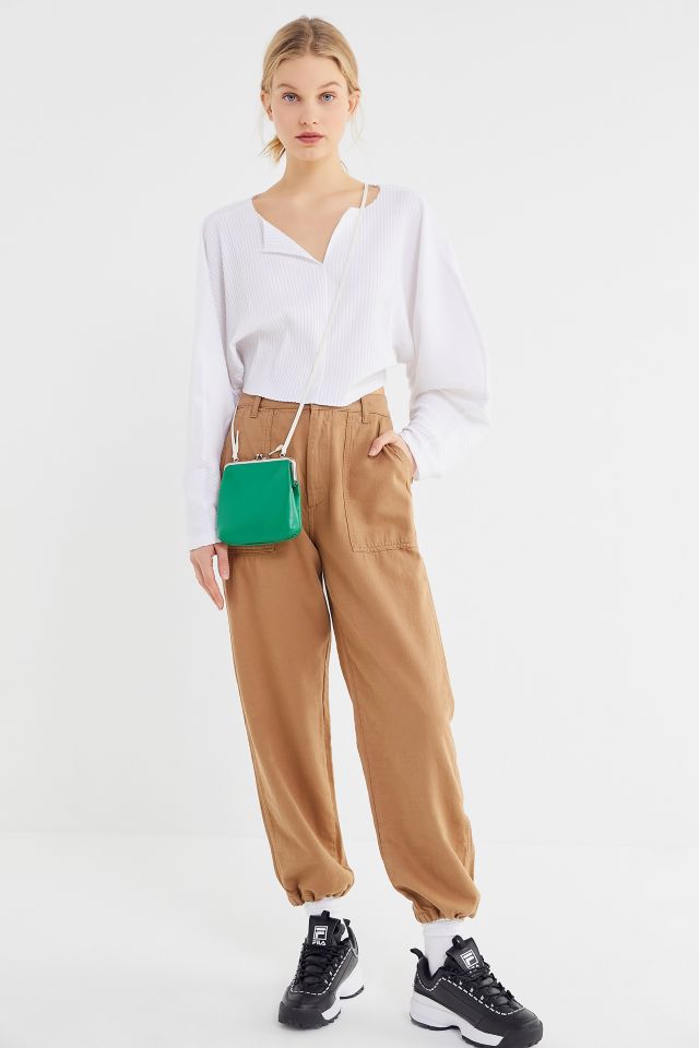Kimchi Blue Riki Ribbed Cropped Top #1