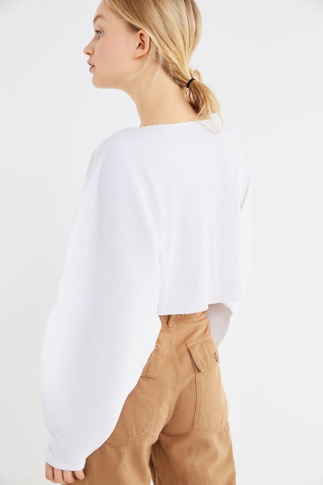 Kimchi Blue Riki Ribbed Cropped Top #2
