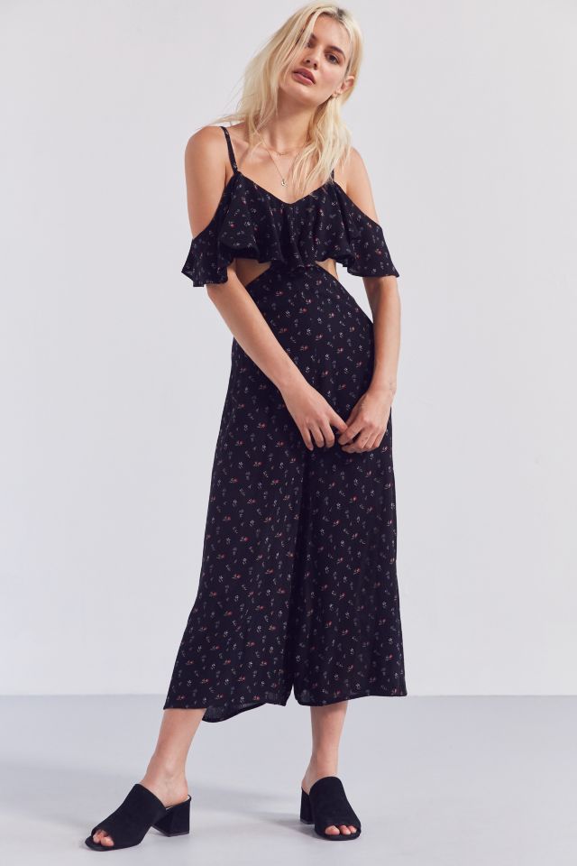 Kimchi Blue Gianna Ruffle Cold-Shoulder Jumpsuit #2