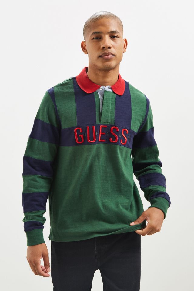 een keer jury Eerbetoon GUESS '81 Caleb Rugby Shirt | Urban Outfitters