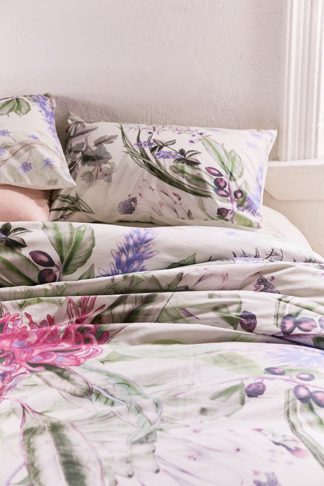 Elle Floral Scarf Duvet Cover #2