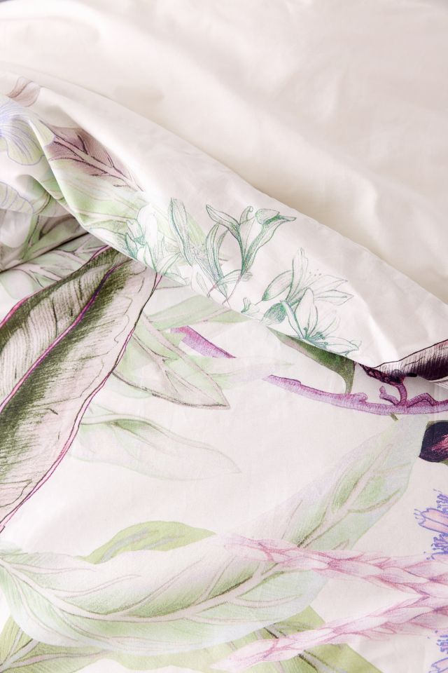 Elle Floral Scarf Duvet Cover #3
