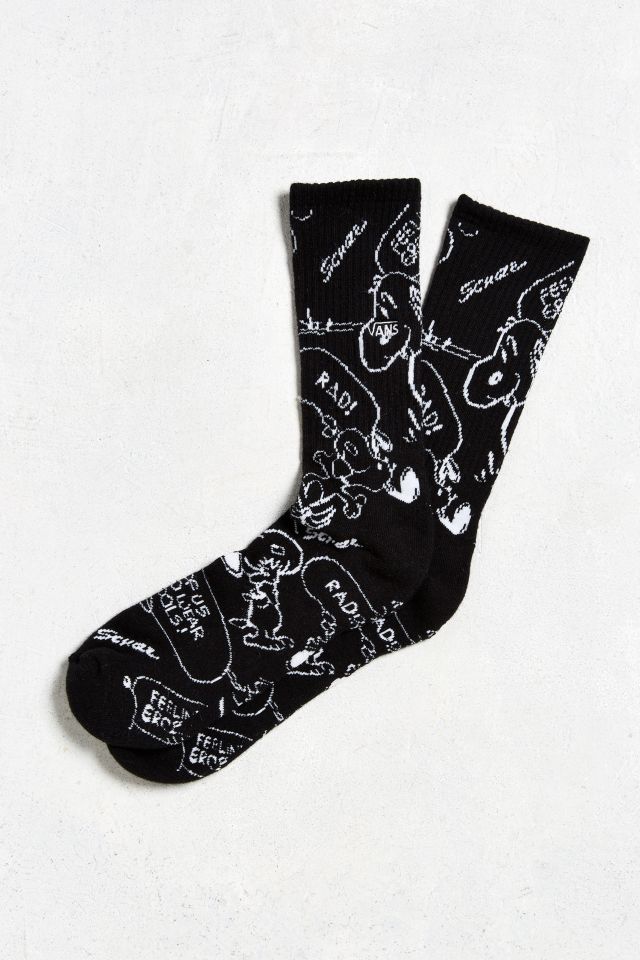 Vans X Peanuts Snoopy Crew Sock | Urban Outfitters