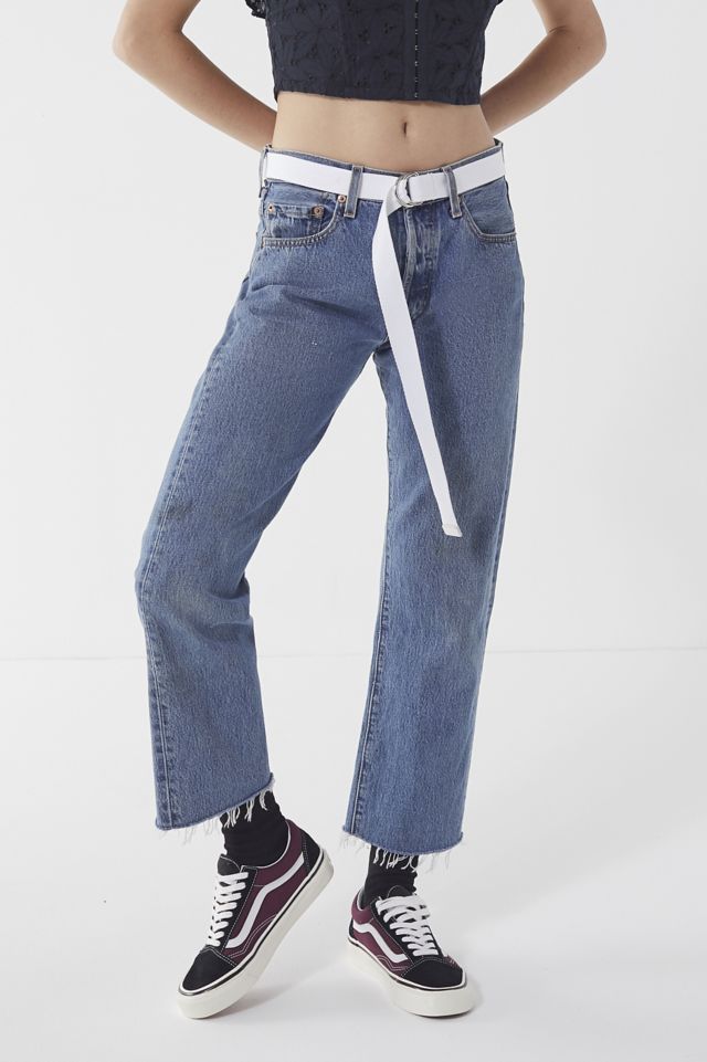 Jeans court effiloché refaçonné Levi's Urban Renewal #3