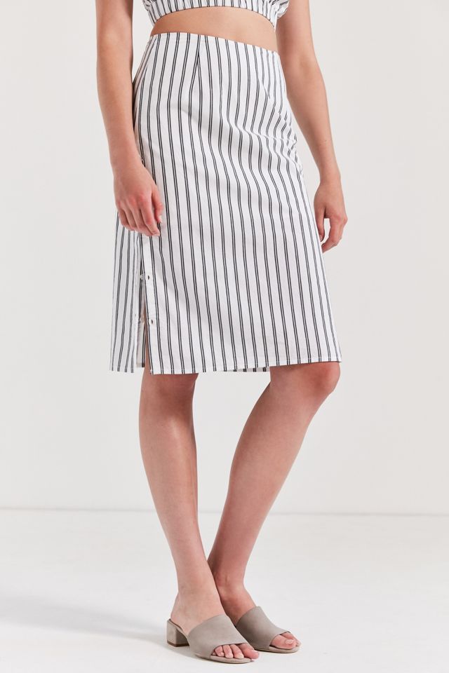 OBEY Chambers High-Rise Midi Skirt #1