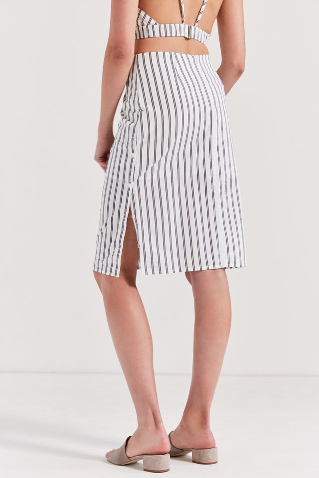 OBEY Chambers High-Rise Midi Skirt #2