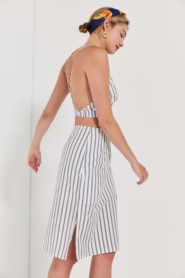OBEY Chambers High-Rise Midi Skirt #3