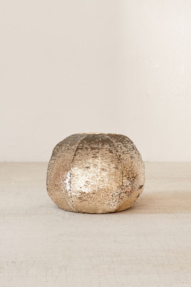 Mermaid Reversible Sequin Pillow Pouf #1
