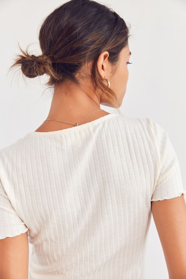 Project Social T Amelia Lace-Up Tee #5