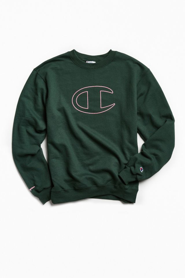 Champion big hot sale c crewneck