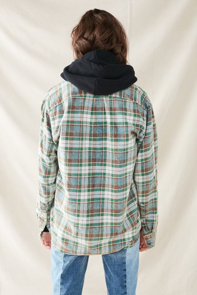 Urban Renewal Recycled Acid Wash Flannel Shirt #2