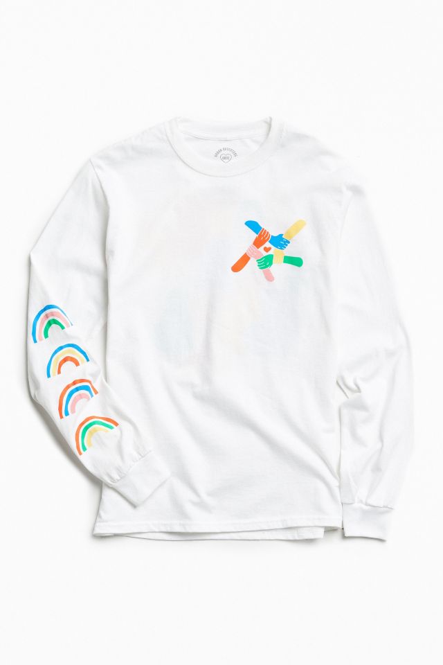 UO Community Cares + GLSEN Pride Long-Sleeve Tee