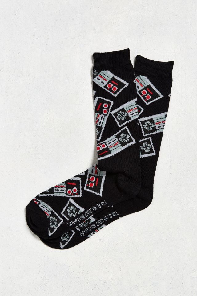 Nintendo Controller Print Sock | Urban Outfitters