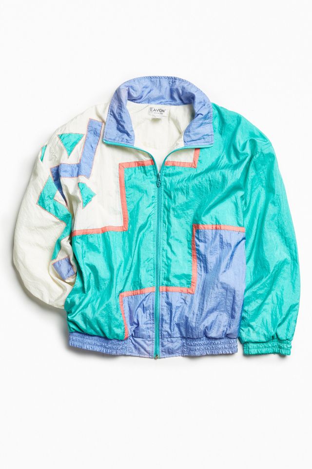 Teal windbreaker cheap