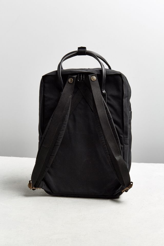 Sac à Dos Fjällräven Kånken Re-Kånken - Noir, 100% Polyester, Déperlant, Capacité 16L - Neuf