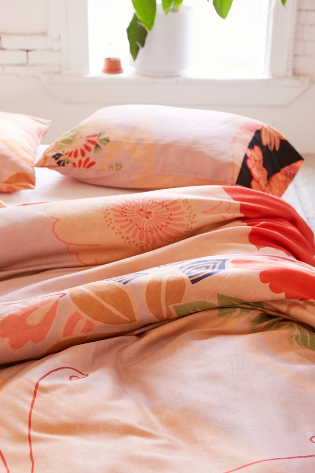 Masako Kimono Floral Duvet Cover #2
