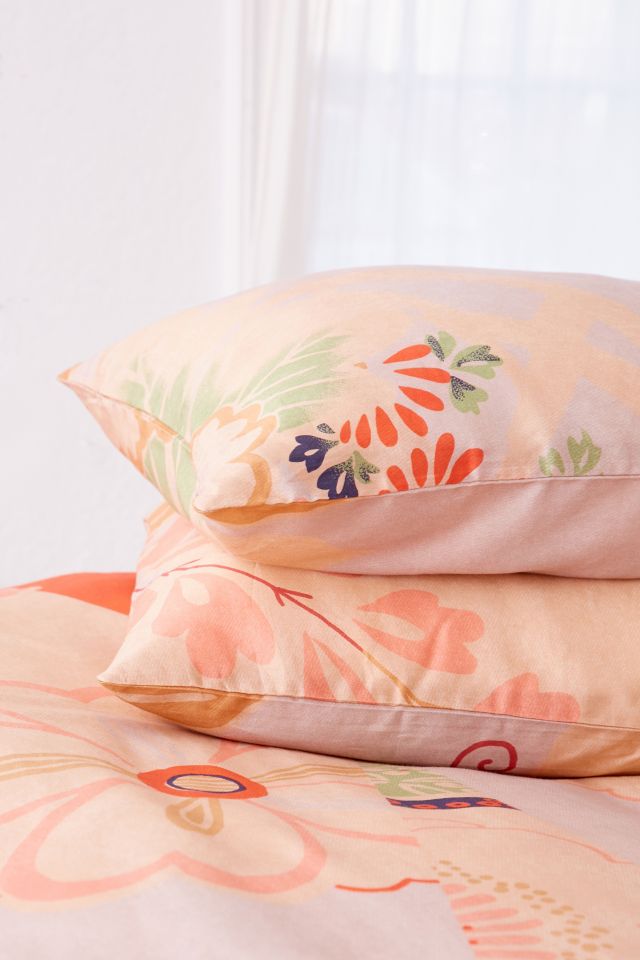 Masako Kimono Floral Pillowcase Set #1