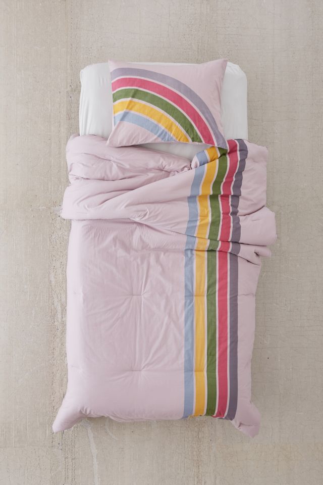 Rainbow Striped Comforter #3