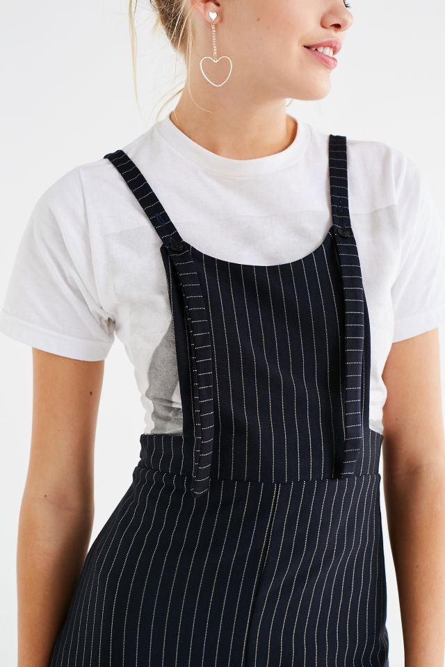 LOST INK Pinstripe Pinafore Jumpsuit #3