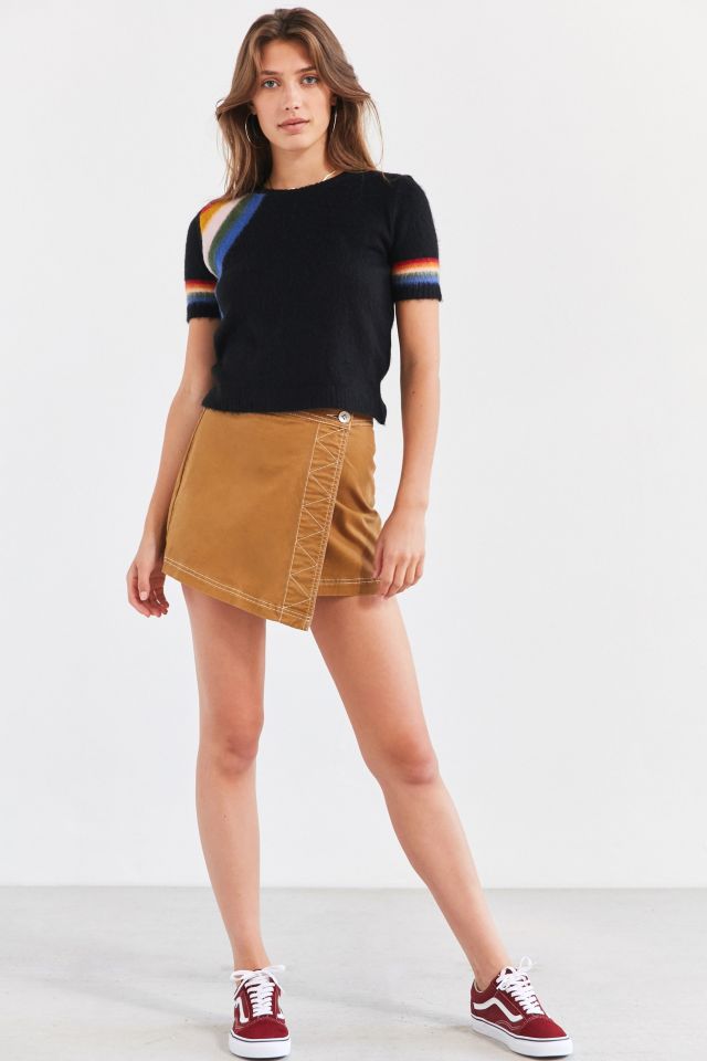 Cooperative Short Sleeve Rainbow Sweater #3
