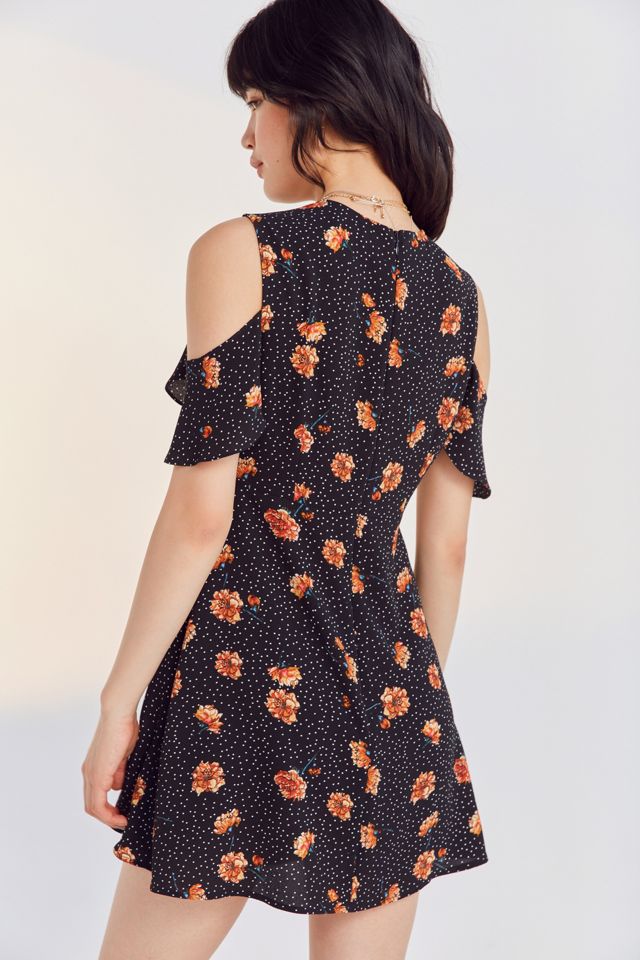 Kimchi Blue Lynn Empire Waist Ruffle Sleeve Dress #2