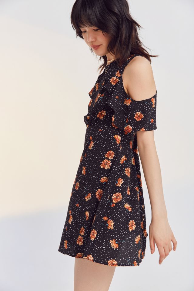 Kimchi Blue Lynn Empire Waist Ruffle Sleeve Dress #5