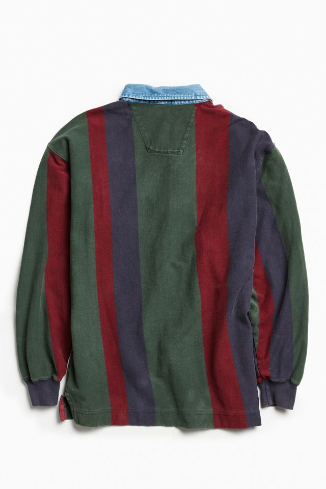 Vintage Nautica Striped Rugby Shirt #3