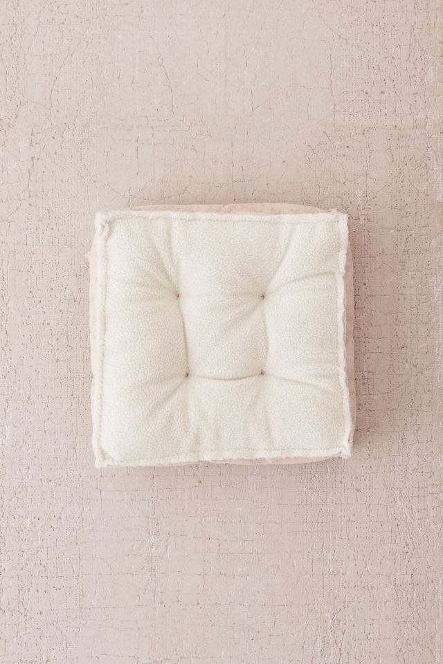 Sherpa Floor Pillow #1