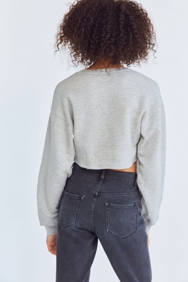 Sweatshirt à coutures de style corset Silence + Noise #2