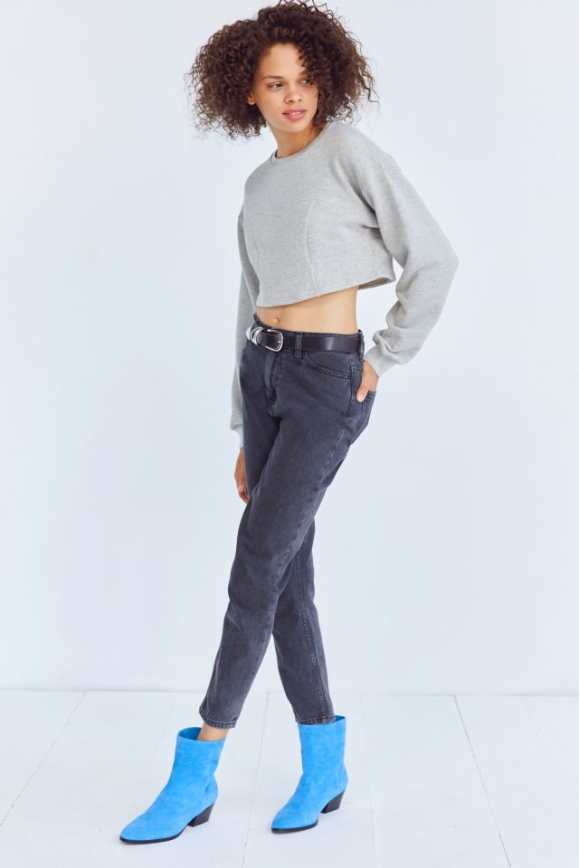 Sweatshirt à coutures de style corset Silence + Noise #4