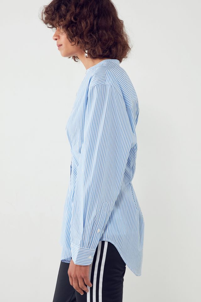 Silence + Noise Dex Pintuck Tunic Blouse #3