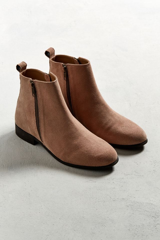 UO Double-Zip Suede Chelsea Boot #1