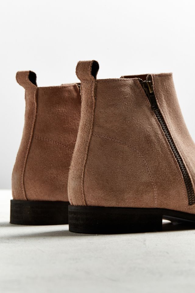 UO Double-Zip Suede Chelsea Boot #5