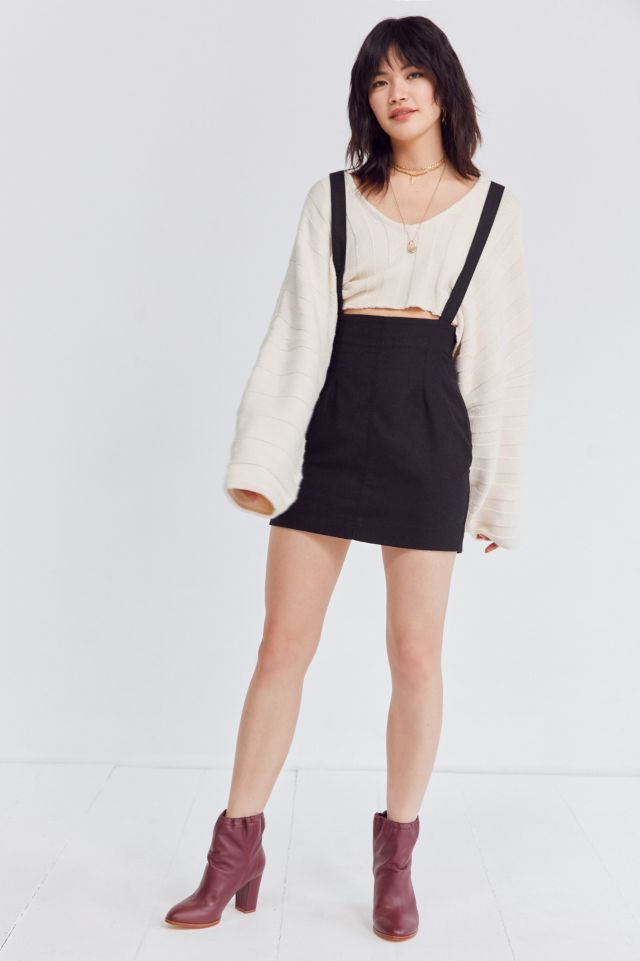 Silence + Noise High-Rise Suspender Mini Skirt #2