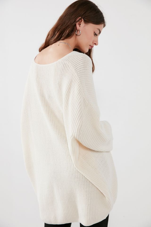BDG Harper Knit High/Low Sweater #1