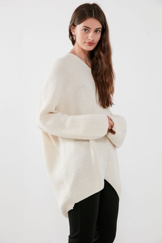 BDG Harper Knit High/Low Sweater #4