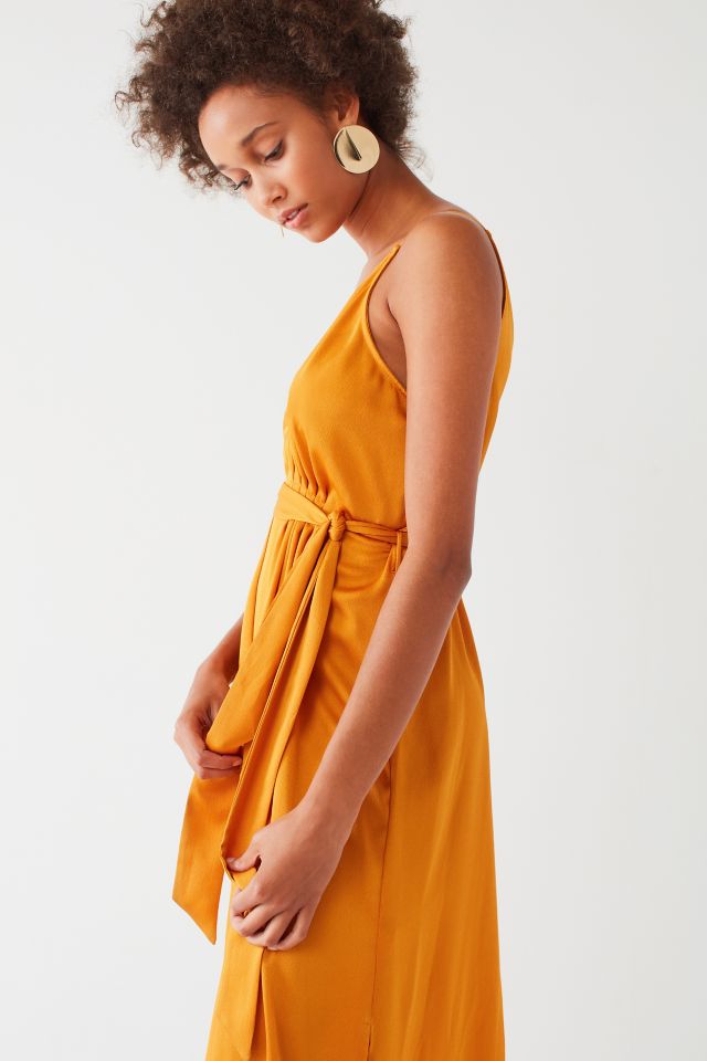 Lost + Wander Lala Tie-Belt Midi Dress #3