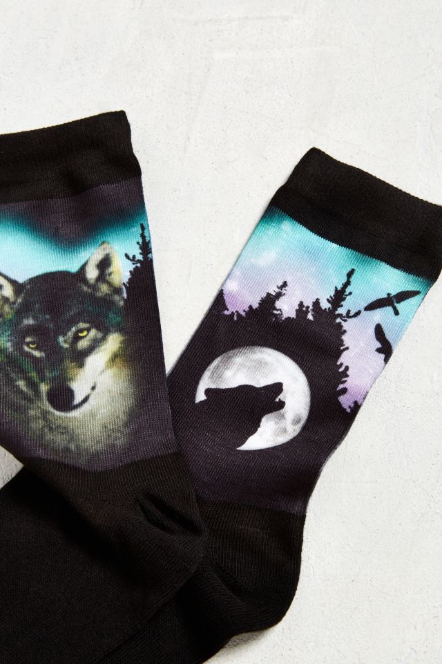 Howling Wolf Sock #1
