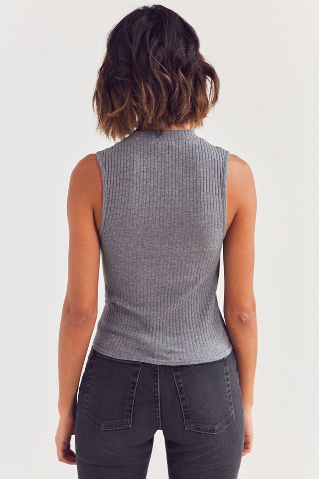 Silence + Noise Sami Slit Tank Top #4