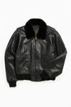 Alpha Industries G-1 Leather Bomber Jacket | Urban Outfitters