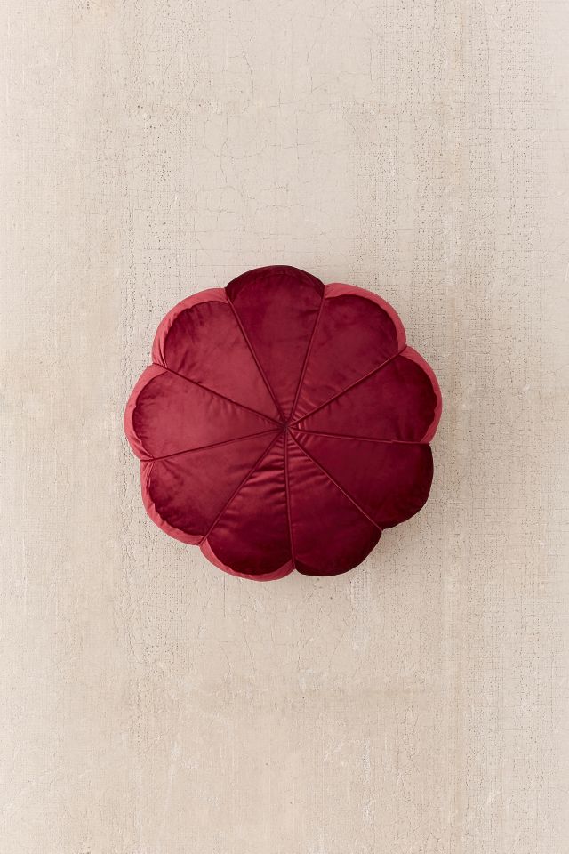 Clarice Velvet Floor Pillow #1