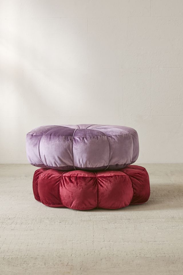 Clarice Velvet Floor Pillow #4