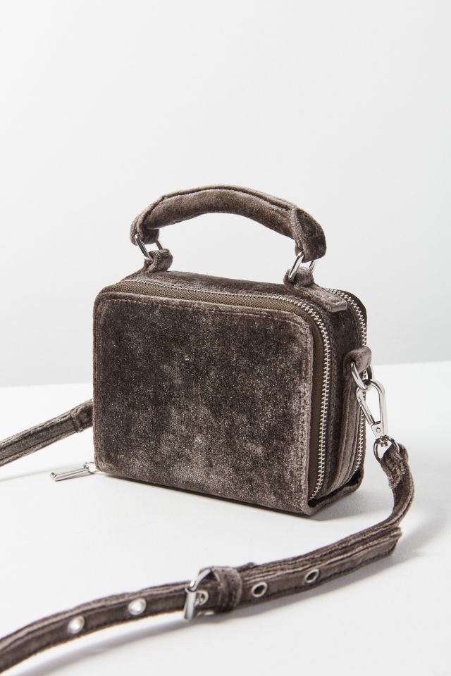 Violet Box Velvet Crossbody Bag #1