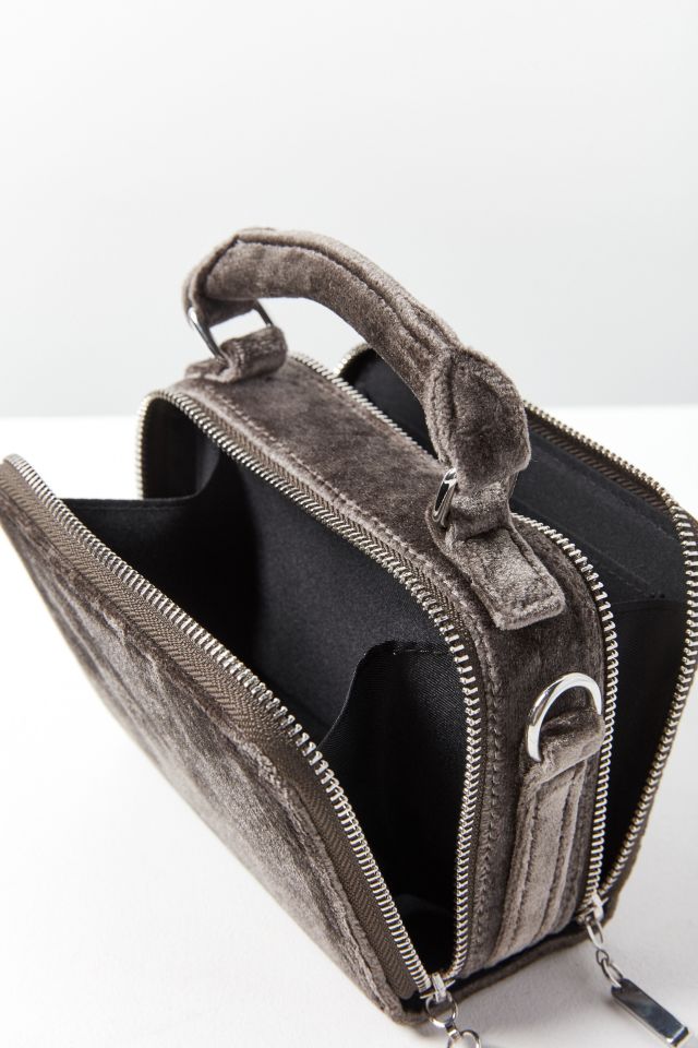 Violet Box Velvet Crossbody Bag #2