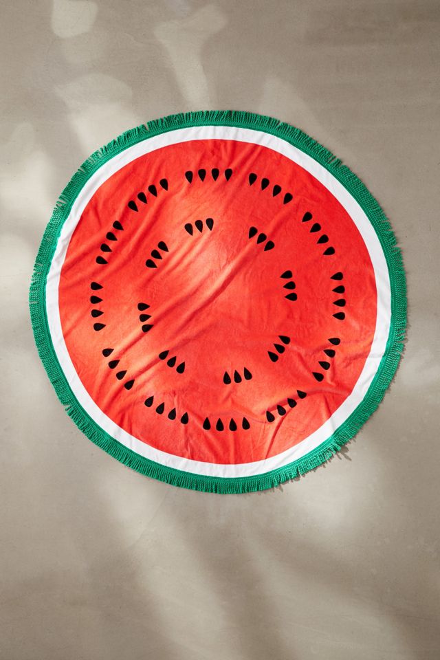 ban.do Round Watermelon Beach Towel #1