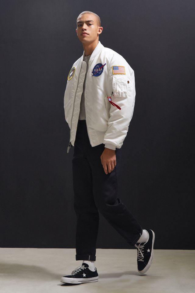 Urban outfitters nasa bomber on sale jacket