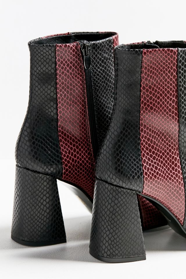 Crosswalk Striped Leather Ankle Boot #3