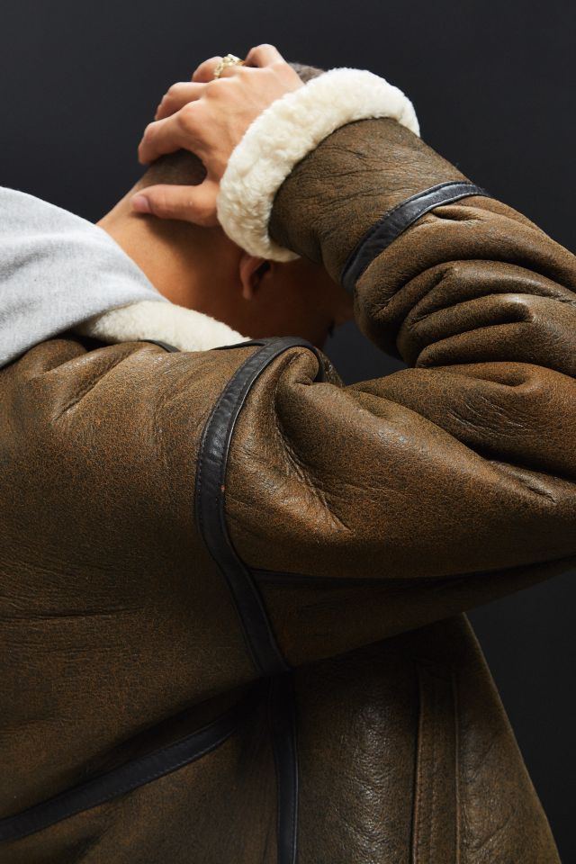 Alpha Industries B-3 Sheepskin Bomber Jacket #1
