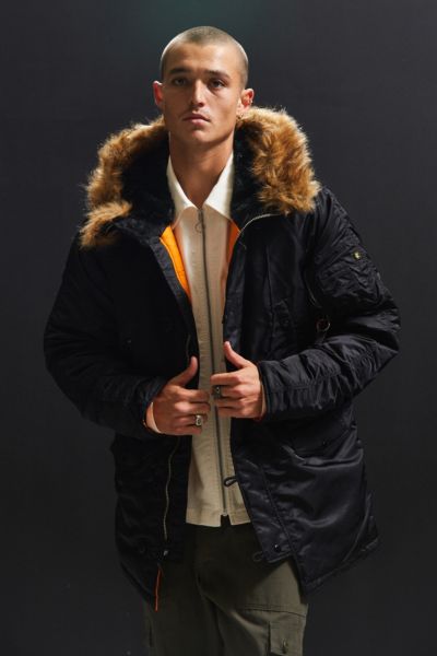 Alpha Industries N-3B Slim-Fit Parka Jacket | Urban Outfitters Canada