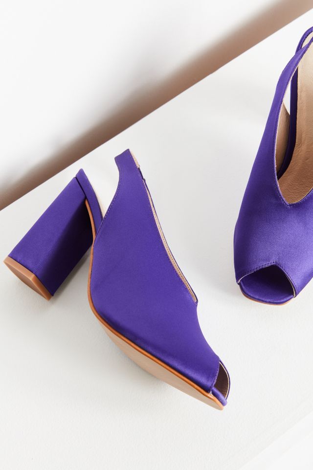 Intentionally Blank State Slingback Heel #1